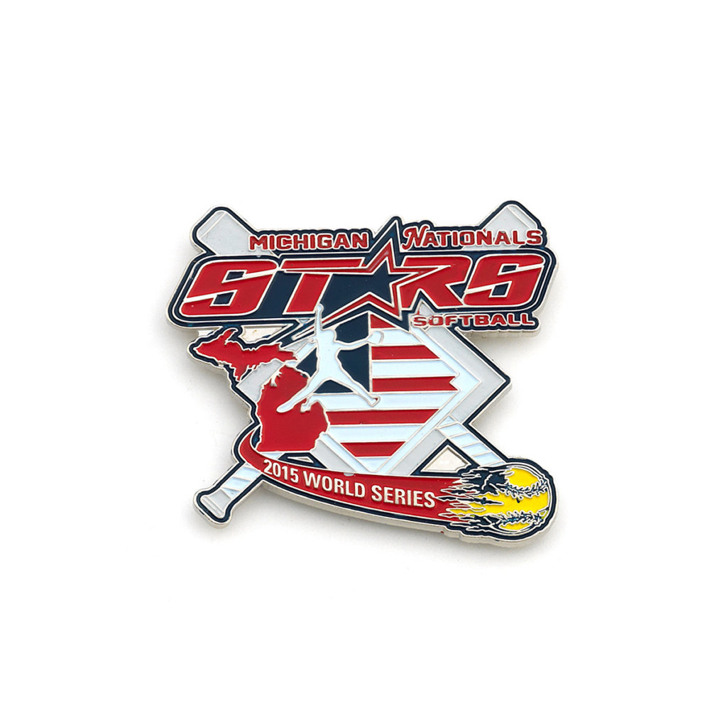 Softball Trading Pins Custom Softball Pin Maker PinCrafters